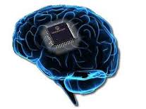 brain implant on black brain